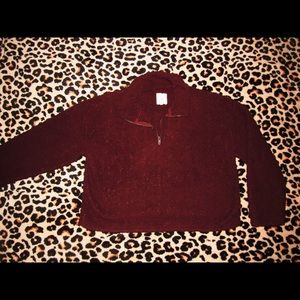 Burgundy Sherpa